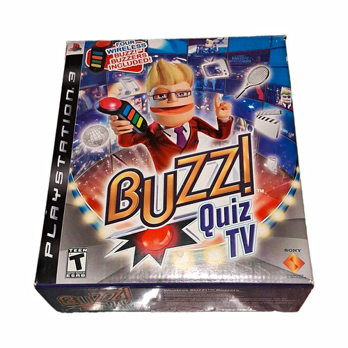 Ps3 buzz quiz - tv, complete