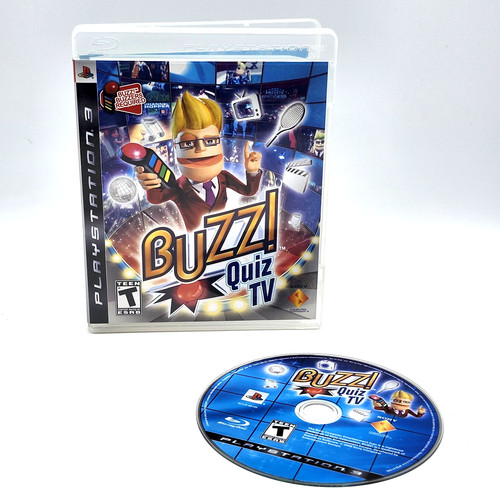 Buzz quiz playstation - tv,
