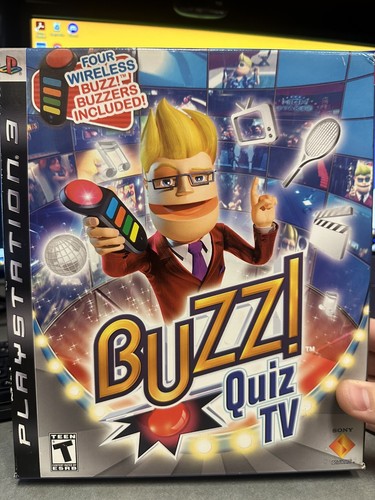 Buzz quiz sony playstation - tv, (sony