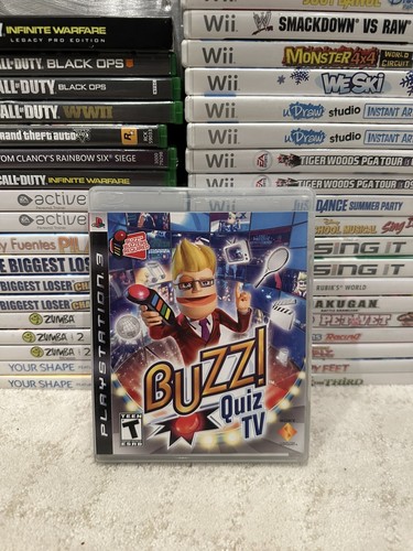 Buzz quiz sony - buzz!, tv