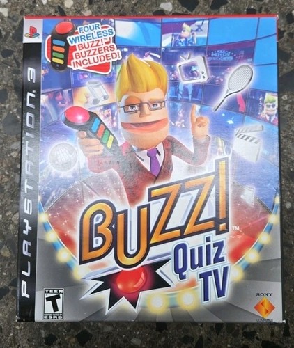 Buzz quiz ps3 - buzz, (sony