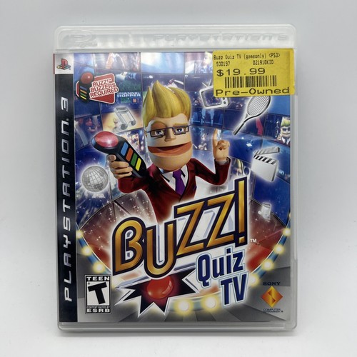 Buzz quiz playstation ps3 - quiz,