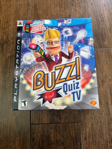 Buzz quiz sony - tv, (sony