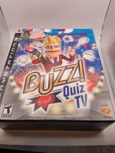 Ps3 buzz quiz sony - buzz, tv