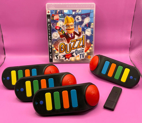 Buzz quiz sony playstation - tv, (sony