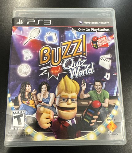 Playstation buzz quiz world - playstation,