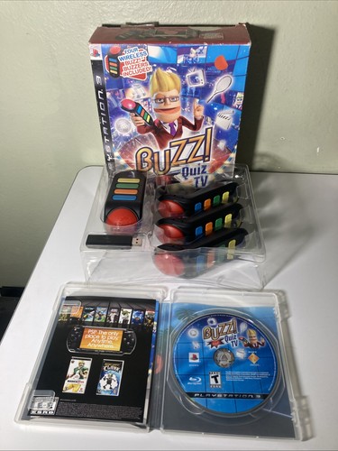 Complete ps3 buzz quiz - buzz, tv