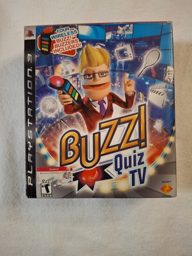 Sony ps3 buzz quiz tv - sony,