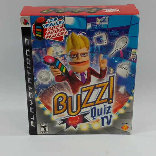 New buzz quiz sony - buzz!, (sony