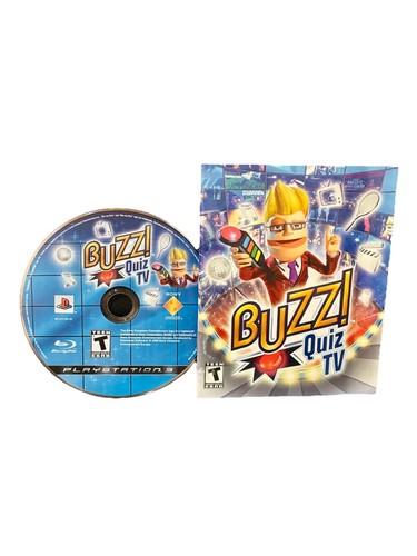 Buzz quiz ps3 game sony - buzz, tv