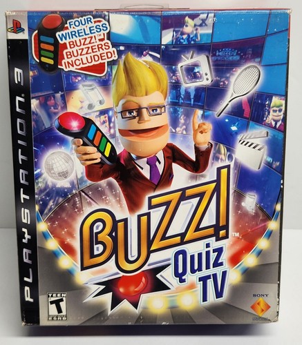 Buzz quiz sony - (sony, playstation