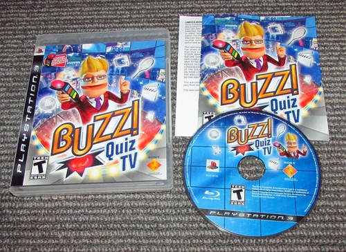 Buzz quiz for playstation - quiz,