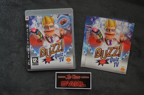 Buzz quiz complet sur - tv, ps3