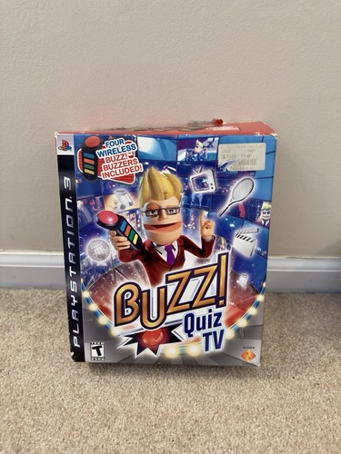 Buzz quiz playstation 3 - tv,