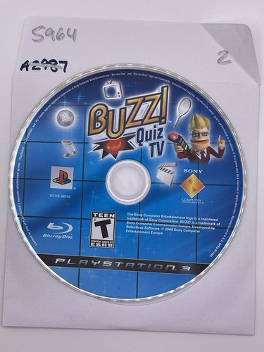Buzz quiz sony - quiz, tv