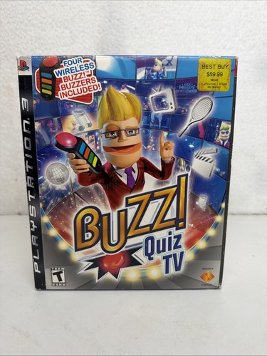 Buzz quiz ps3 complete - buzz, w/