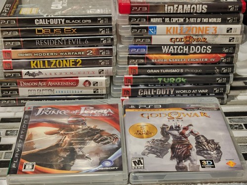 Sony playstation ps3 - 3, games